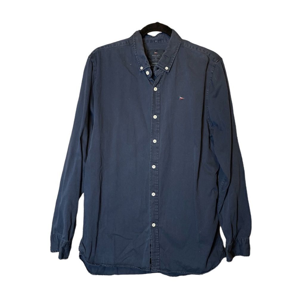 5 for $25🔥Bronx Y.C. by Cotton On Blue Long Sleeve Button Down Shirt Large